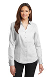 Red House® - Ladies French Cuff Non-Iron Pinpoint Oxford Shirt. RH63
