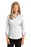 Red House® Ladies 3/4-Sleeve Nailhead Non-Iron Shirt. RH69
