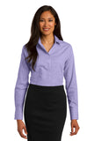 Red House® Ladies Windowpane Plaid Non-Iron Shirt. RH71