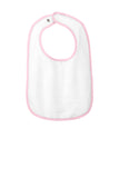 Rabbit Skins™ Infant Contrast Trim Terry Bib. RS1003