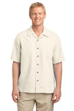 Port Authority® Patterned Easy Care Camp Shirt. S536