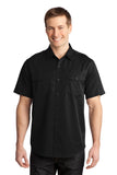 Port Authority® Stain-Release Short Sleeve Twill Shirt. S648