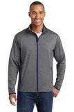 Sport-Tek® Sport-Wick® Stretch Contrast Full-Zip Jacket.  ST853