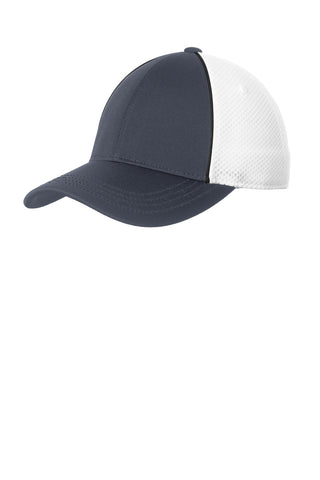 Sport-Tek® Piped Mesh Back Cap. STC29