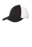 Sport-Tek® Piped Mesh Back Cap. STC29