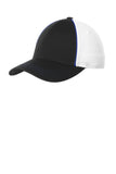 Sport-Tek® Piped Mesh Back Cap. STC29