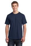 Port & Company® - All-American Pocket Tee. USA100P