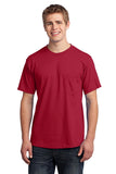 Port & Company® - All-American Pocket Tee. USA100P
