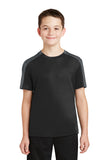 Sport-Tek® Youth PosiCharge® Competitor™ Sleeve-Blocked Tee. YST354