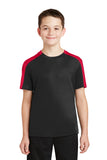 Sport-Tek® Youth PosiCharge® Competitor™ Sleeve-Blocked Tee. YST354