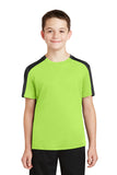 Sport-Tek® Youth PosiCharge® Competitor™ Sleeve-Blocked Tee. YST354