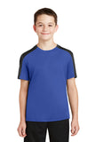 Sport-Tek® Youth PosiCharge® Competitor™ Sleeve-Blocked Tee. YST354