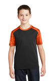 Sport-Tek® Youth CamoHex Colorblock Tee. YST371