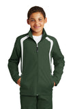 Sport-Tek® Youth Colorblock Raglan Jacket. YST60