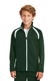 Sport-Tek® Youth Tricot Track Jacket. YST90