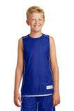 Sport-Tek® Youth PosiCharge® Mesh Reversible Sleeveless Tee. YT555