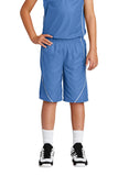 Sport-Tek® Youth PosiCharge® Mesh Reversible Spliced Short. YT565