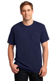 JERZEES® -  Dri-Power® Active 50/50 Cotton/Poly Pocket T-Shirt.  29MP