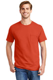 Hanes® - Tagless® 100%  Cotton T-Shirt with Pocket.  5590