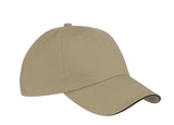 Port & Company® - Washed Twill Sandwich Bill Cap.  CP79