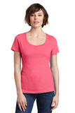 District Made® Ladies Perfect Weight® Scoop Tee. DM106L