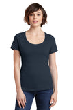 District Made® Ladies Perfect Weight® Scoop Tee. DM106L