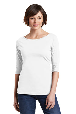District Made® Ladies Perfect Weight® 3/4-Sleeve Tee. DM107L