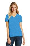 District Made® Ladies Perfect Blend® V-Neck Tee. DM1190L