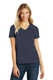 District Made® Ladies Perfect Blend® V-Neck Tee. DM1190L