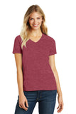 District Made® Ladies Perfect Blend® V-Neck Tee. DM1190L