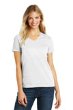District Made® Ladies Perfect Blend® V-Neck Tee. DM1190L