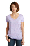 District Made® Ladies Cosmic Relaxed V-Neck Tee. DM465