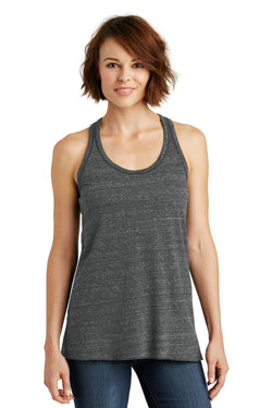 District Made® Ladies Cosmic Twist Back Tank. DM466