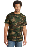 District Made® Mens Camo Perfect Weight® Crew Tee. DT104C