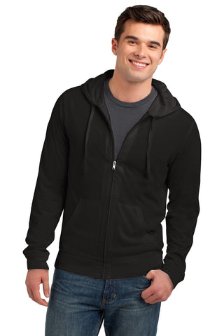 District® Young Mens Jersey Full-Zip Hoodie. DT1100
