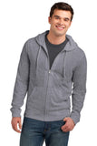 District® Young Mens Jersey Full-Zip Hoodie. DT1100
