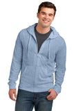 District® Young Mens Jersey Full-Zip Hoodie. DT1100