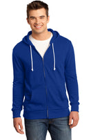 District® - Young Mens Core Fleece Full-Zip Hoodie DT190