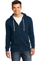 District® - Young Mens Core Fleece Full-Zip Hoodie DT190