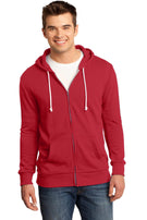 District® - Young Mens Core Fleece Full-Zip Hoodie DT190