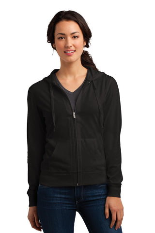 District® Juniors Jersey Full-Zip Hoodie. DT2100