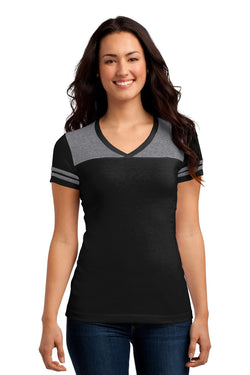 District® Juniors Varsity V-Neck Tee. DT264