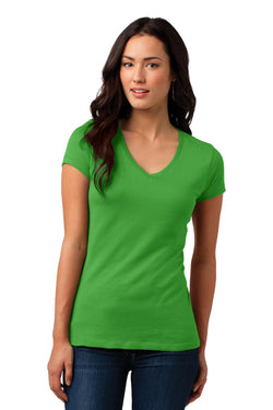 District® Juniors Soft Wash V-Neck Tee. DT4501