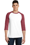 District® Young Mens Very Important Tee® 3/4-Sleeve Raglan. DT6210