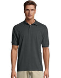 Hanes Men's Cotton-Blend EcoSmart&reg; Jersey Polo