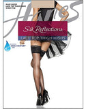 Hanes Silk Reflections Lace Top Thigh Highs
