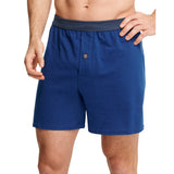 Hanes Men's TAGLESS&reg; ComfortSoft&reg; Knit Boxers with ComfortSoft&reg; Waistband 2X 5-Pack