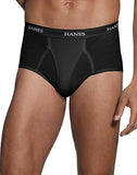 Hanes Ultimate Men's TAGLESS&reg; No Ride Up Briefs with Comfort Flex&reg; Waistband Black/Grey 7-Pack