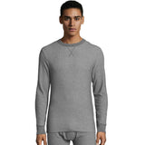 Hanes Men's Raschel Thermal Crewneck