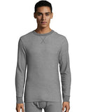 Hanes Men's Raschel Thermal Crewneck